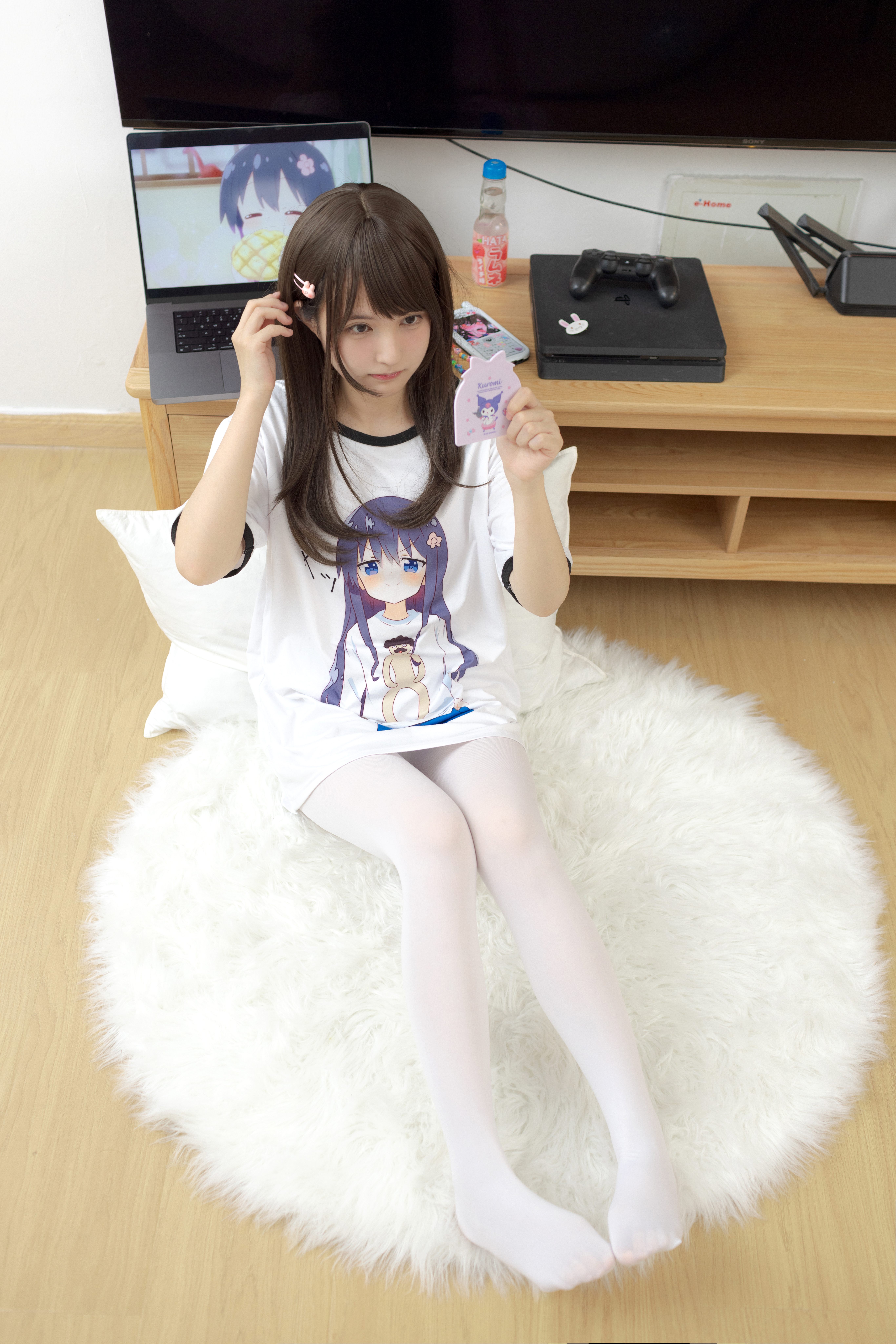 图片[1]-EXVOL.14 小葵 白丝 [89P-1V-2.35GB]-雪绒社